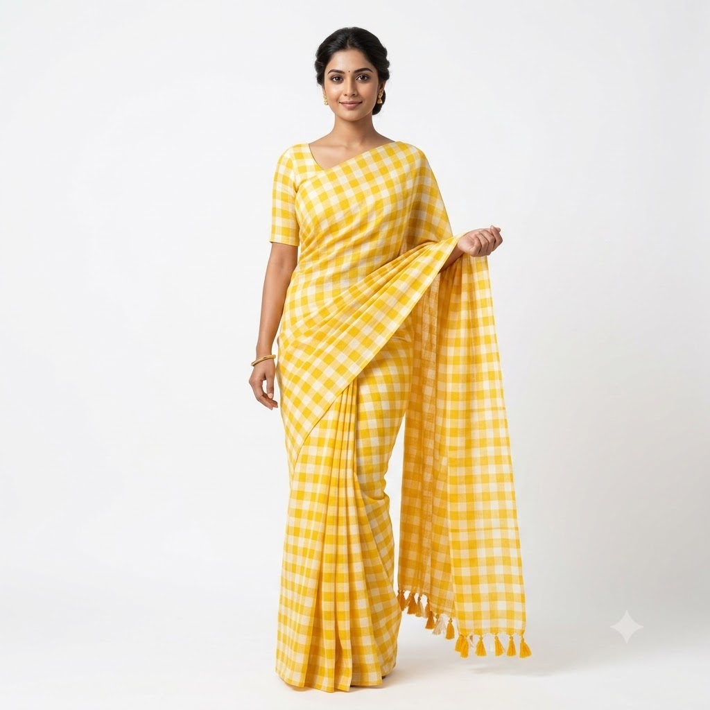 Yellow Saree